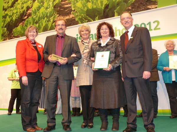 Auszeichnung des Kapellenhofs auf der Grünen Woche in Berlin 2012