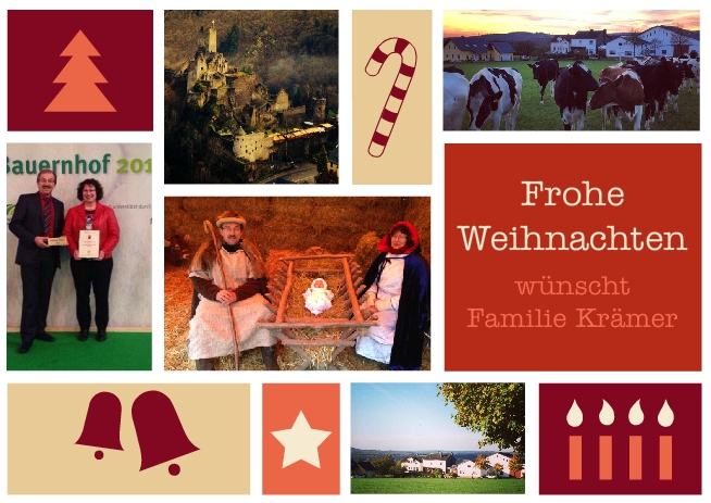 Frohe Weihnachten und alles Gute 2015!