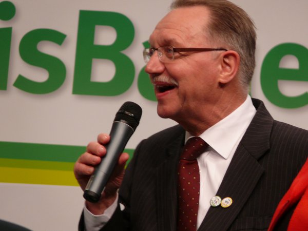 Bauernpräsident Gerd Sonnleitner bedankte sich und machte Mut für die Zukunft
